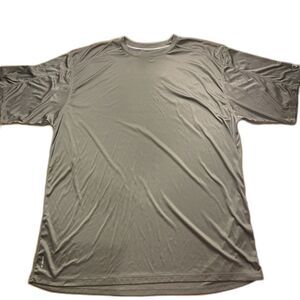 Champion Performance Gray Vapor Shirt 3XLT Gym Training Wicking Stretch Hiking